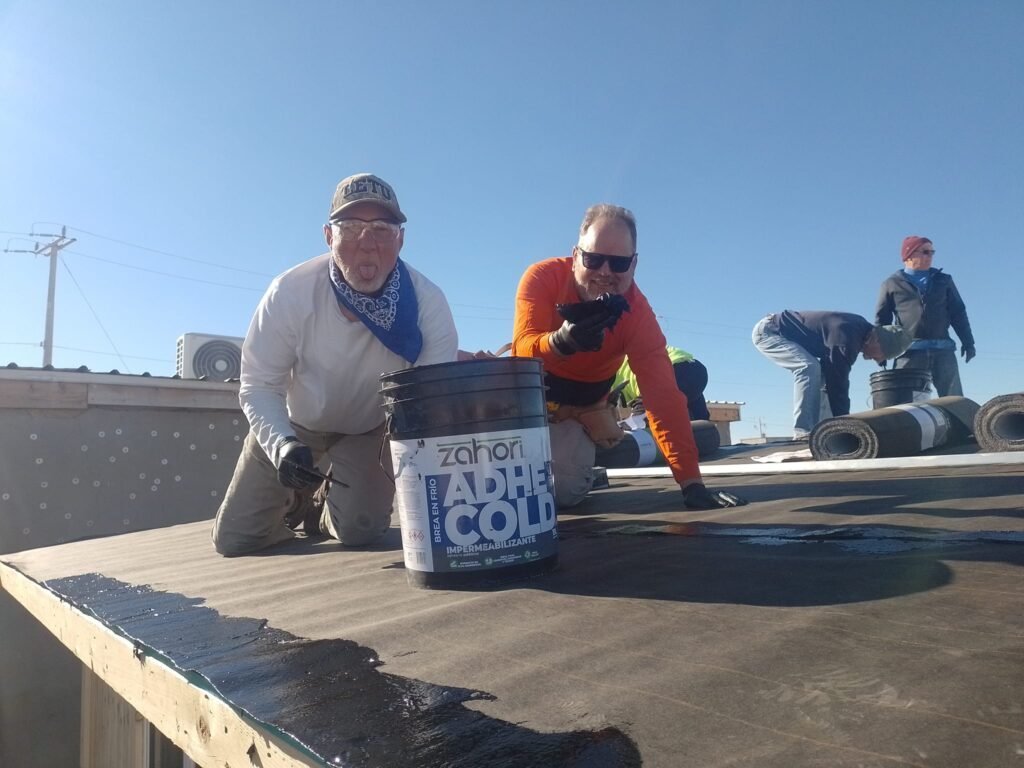 Roof work